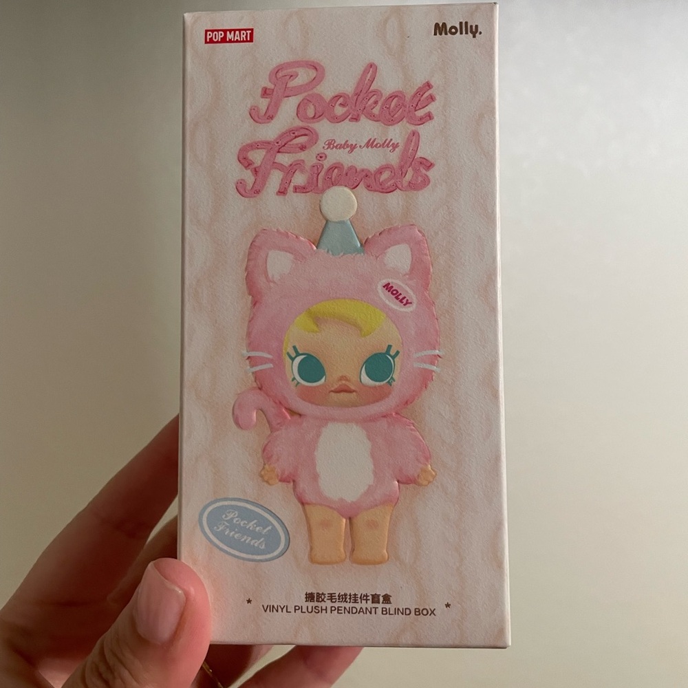 Molly Pocket Friends Vinyl Plush Pendant Blind Box
